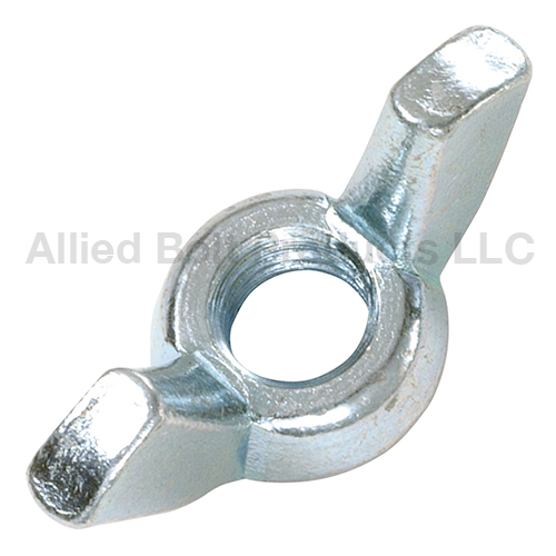 #10-32 FORGED WING NUT ZINC PLATED